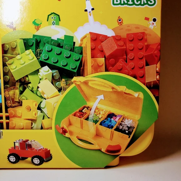 LEGO Classic Creative Suitcase 10713 NEW Take Along Case 213 pieces Blocks brick - Picture 3 of 4